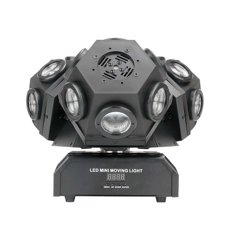 Advanced LED Mini Moving Light Versatile Stage and Party Lighting - Leading DMX controllers - Vorlane