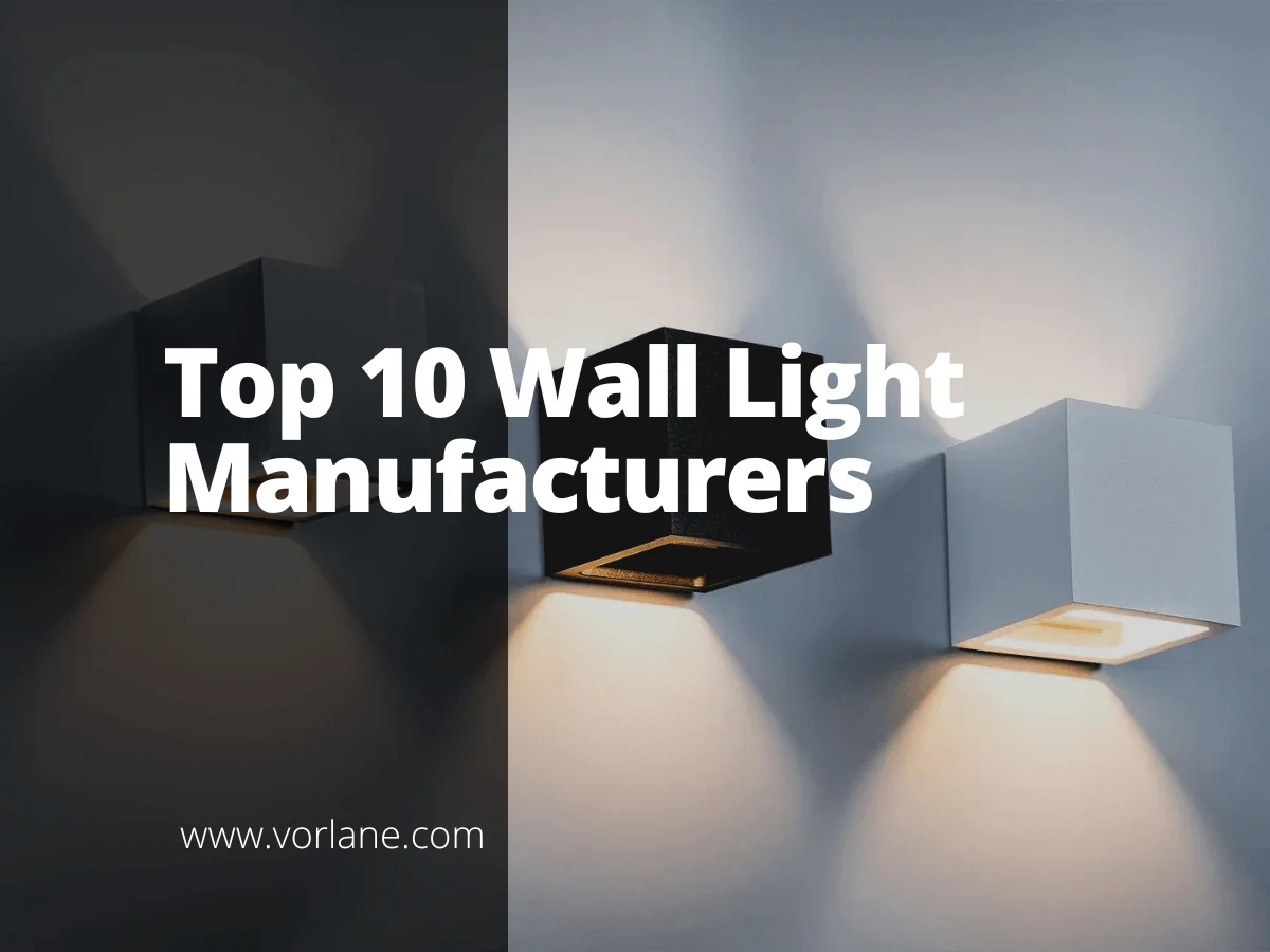 wall light manufacturers 1 - Top 10 Wall Light Manufacturers [2025 Updated]- Vorlane - Vorlane