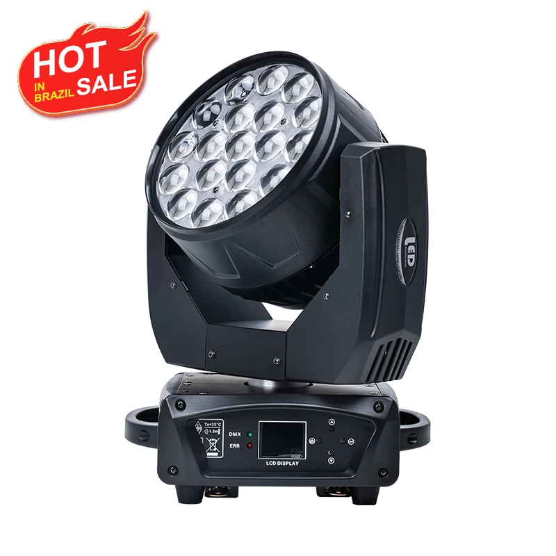 Best Selling 19x RGBW Moving Head Light in Brazil High Brightness and Precision Control 17 VL 1915RGBW - Moving Head Light - Vorlane