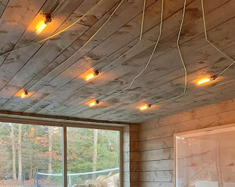 Creative low ceiling lighting solutions using exposed bulbs for a warm rustic ambiance - Best Low Ceiling Lighting Solutions for Every Space [2025 Updated]- Vorlane - Vorlane