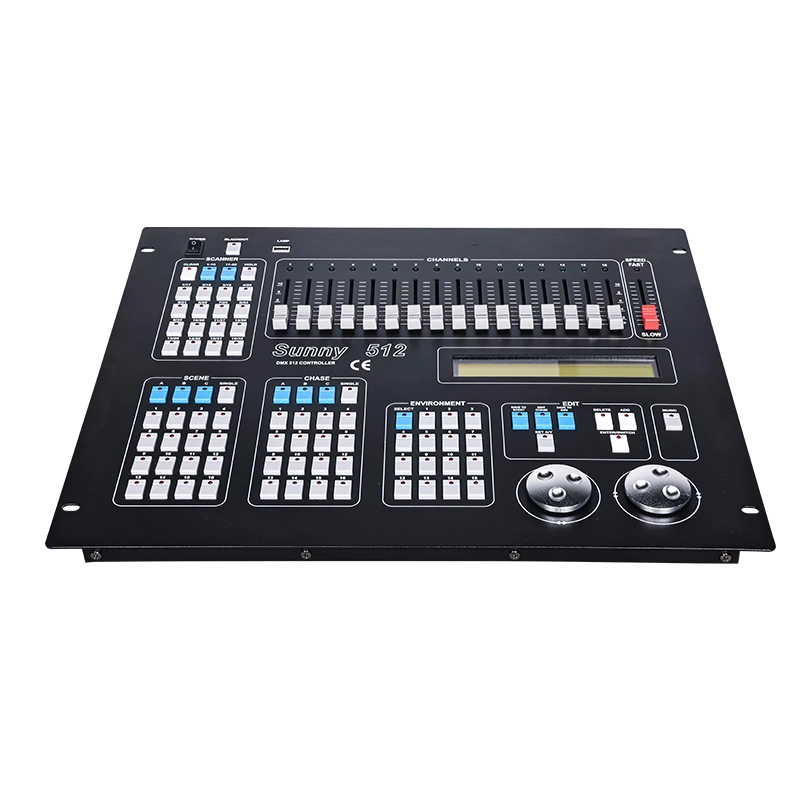 Full View of Sunny DMX 512 Lighting Controller Professional Stage Lighting Control - Professional Stage & Event Lighting Solutions | Illuminate Every Moment - Vorlane
