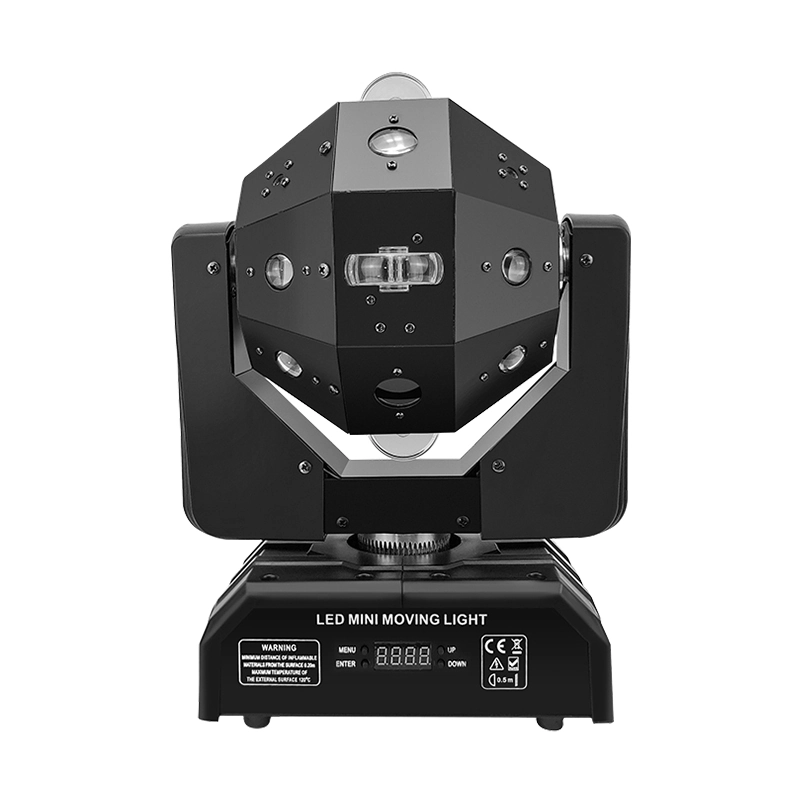 High performance LED Mini Moving Head Light showcasing model 2405 VL EL12 2405 - Stage Effect Light - Vorlane