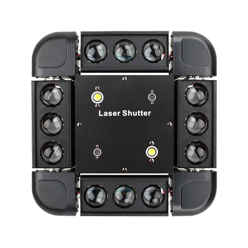 LED Mini Moving Head Light model 1210 multifunction fixture for stage lighting design VL EL07 1210 - Stage Effect Light - Vorlane