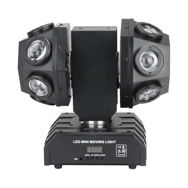 LED Mini Moving Head Light model 1210 powerful and flexible lighting effects VL EL09 1210 - Stage Effect Light - Vorlane