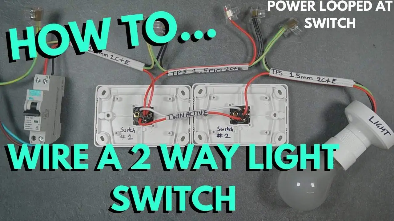 Step by step guide on wiring a 2 way light switch - Guide To Wire A 2-Way Light Switch [ February 2025 ] - Vorlane
